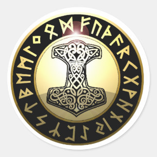 トールのハンマー ラウンドシール