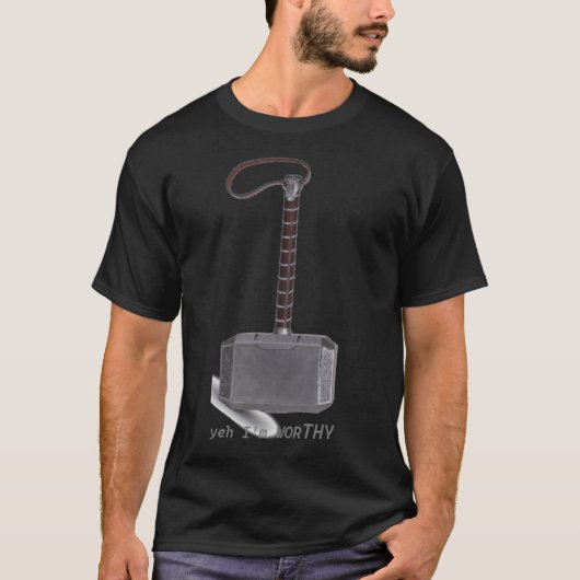 トールのハンマーTシャツ Tシャツ (正面)