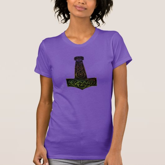 トールのワイシャツのハンマー Tシャツ (正面)