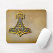 トールのHammer_Gold マウスパッド (マウス)