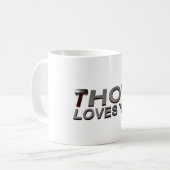 トールは愛します コーヒーマグカップ (正面左)