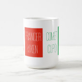 トールインディア名トールホワイトマグ コーヒーマグカップ (中央)