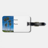 トールカービングパームズ ラゲッジタグ (裏面横)