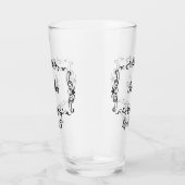 トールガラス誕生日ギフトパーソナライズ名文字 タンブラーグラス (右)