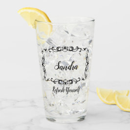 トールガラス誕生日ギフトパーソナライズ名文字 タンブラーグラス