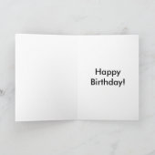 トールシップカブリロ記念物誕生日カード カード (内部)