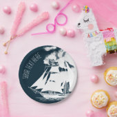 トールシップ&クラウ航海のド ペーパープレート (パーティー)