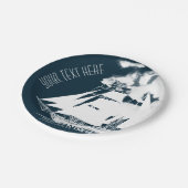 トールシップ&クラウ航海のド ペーパープレート (アングル)