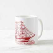 トールシップ – マグカップ (正面右)