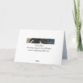 トールズアイズ-野生の馬のグリーティングカード カード (裏面)