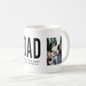 トールタイプ最高のパパ2枚 コーヒーマグカップ (正面右)