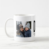 トールタイプ最高のパパ2枚 コーヒーマグカップ (左)