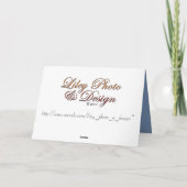 トールツインアヒル男の赤ちゃんおめでとうカード カード (裏面)