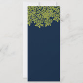 トールナブとライムフローラ結婚式招待状 招待状 (裏面)