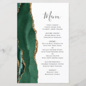 トールバジェットエメラルドグリーン金ゴールドアゲート結婚ト (正面)