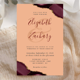 トールバジェットブルガンディアゲートコーナーズピーチ結婚ズ