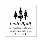 トールパインズ差出人住所 セルフインキングスタンプ (デザイン)