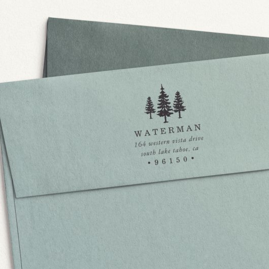 トールパインズ差出人住所 セルフインキングスタンプ