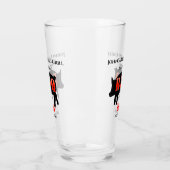 トールビールソーダ飲みグラスHome Grill BBQ タンブラーグラス (左)