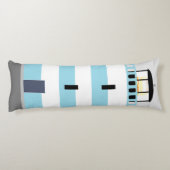 トールブルーとホワイトストリピースライトハウス ボディピロー (裏面)