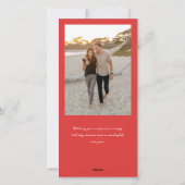 トールホリカラフルーホリデータイポグラフィフォトカード シーズンカード (裏面)