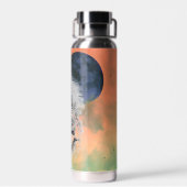 トール銅真空絶縁ボトル ウォーターボトル (背面)