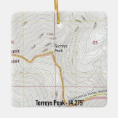 トーレイズピークコロラドトポ セラミックオーナメント (正面)