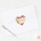 トーレエッフェル・エレガンテ・ラヴェンディミア ハートシール (封筒)