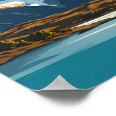 トーレスデルパインナショナルパークトラベル ポスター (角)