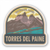 トーレスデルペイネナショナルパークチリアートヴィンテージ シール (正面)