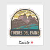 トーレスデルペイネナショナルパークチリアートヴィンテージ シール (シート)