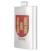 トーレスヘラルディックシールド フラスク (左)