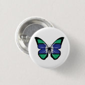 トーレス諸島蝶の国旗 缶バッジ (正面&裏面)