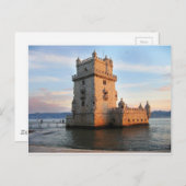トーレデベレムベレムタワーポルトガル ポストカード (正面/裏面)