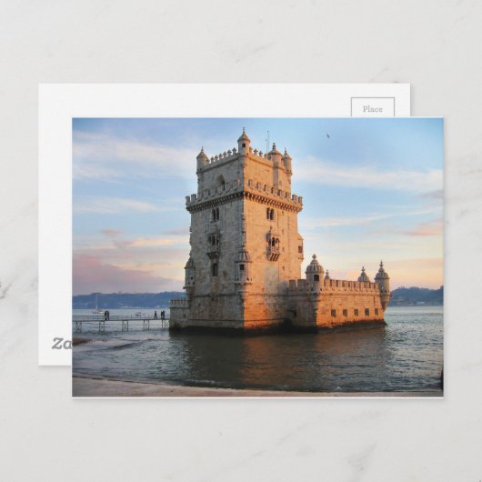 トーレデベレムベレムタワーポルトガル ポストカード (正面/裏面)