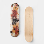 トーンインスパイアのトリアル・グラフィティ自然抽象芸術 スケートボード (正面)