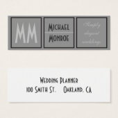 トーンオントーンモノグラム (正面&裏面)