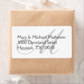 トーンオントーンモノグラム ラベル (インサイチュ)