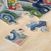 トーンクラウンイエスキリストパッション抽象芸術アート ジグソーパズル (側面)