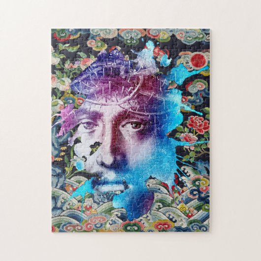 トーンクラウンイエスキリストパッション抽象芸術アート ジグソーパズル (縦)