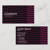 トーンコーナー – ホットピンク 名刺 (正面/裏面)