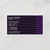 トーンコーナーII – 紫 名刺 (裏面)