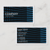 トーンコーナーII – 青 名刺 (正面/裏面)