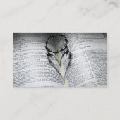 トーンズのハートと聖書 名刺 (裏面)