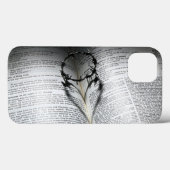 トーンズのハートと聖書 Case-Mate iPhoneケース (裏面 (横))