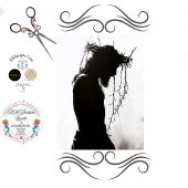 トーンズの冠が切り離されたキリスト 薄葉紙