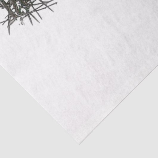 トーンズの冠が切り離されたキリスト 薄葉紙 (詳細)