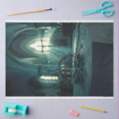 トーンズの冠が切り離される 薄葉紙 (クラフト)