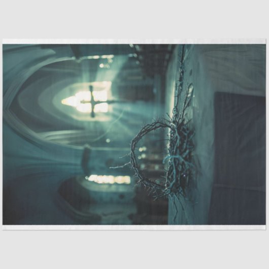 トーンズの冠が切り離される 薄葉紙 (正面)