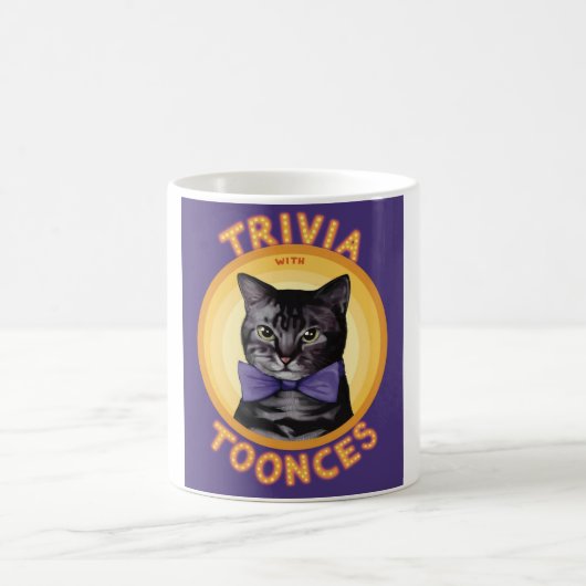 トーンセスマグカラー付きトリビア1 コーヒーマグカップ (中央)